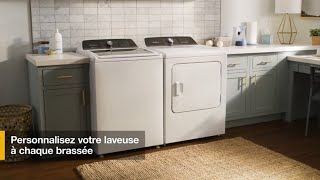 Le premier agitateur amovible 2 en 1 de lindustrieWhirlpool® lessive [upl. by Ojytteb]