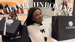 Chanel unboxing 2024  What i bought in Milan  Chanel luxury haul [upl. by Ahsinnor]