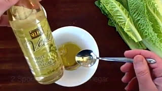 Simple Caesar Salad Recipe [upl. by Ahsikrats91]