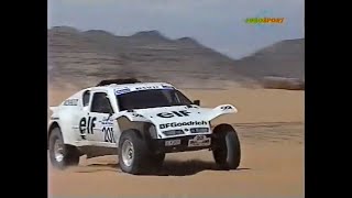 1993 Pharaohs Rally Raid  Stage 7  Citroen ZX  Mitsubishi Pajero  Eurosport [upl. by Atnoled]