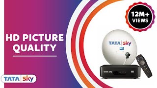 Tata Sky HD Picture Quality  Cinema Hall Like Experience  Tata Sky  Tata Sky HD Connection [upl. by Riki]