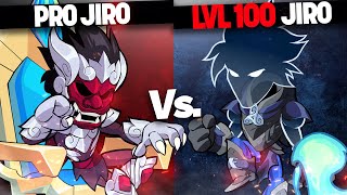 Brawlhalla Pro vs Level 100 Jiro [upl. by Eicnarf]