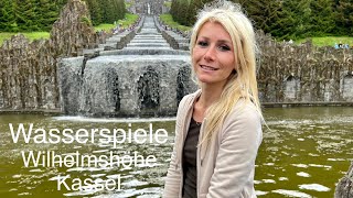 Wasserspiele Bergpark Wilhelmshöhe Kassel [upl. by Anwadal]