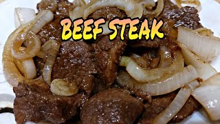 BEEF STEAK LUTONG PINOY [upl. by Oribel181]