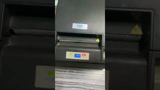 TVS billing printer red light error shortvideo shorts [upl. by Alcot375]