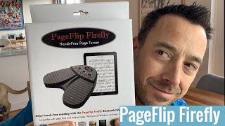 PageFlip Firefly Bluetooth Page Turner Unboxing and Review [upl. by Laresa]