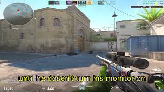 Dust 2 retarded moments  CounterStrike 2 [upl. by Refinnej]