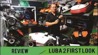 Luba 2 First Look Wireless Robot Lawn Mowers Australia [upl. by Charteris151]