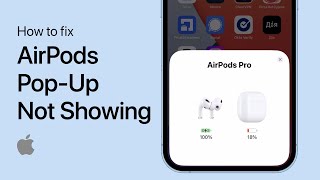 How To Fix AirPods Battery PopUp Not Showing on iPhone [upl. by Rist455]