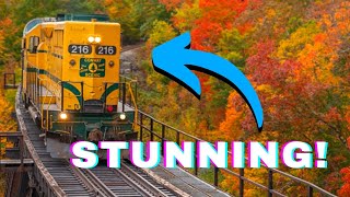 Conway Scenic Railroads Mountaineer  FIRST CLASS [upl. by Gish]