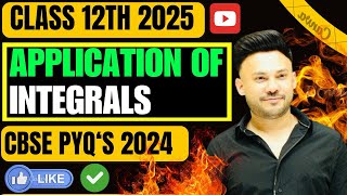 CBSE PYQ 2024  Application of Integral  Chapter 8 Class 12 Board Exam 2025 NC [upl. by Gloria1]