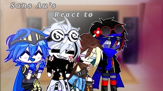 🌸Sans Aus React to   Part 1 • 🎶 My Aus 🎶 🌸 [upl. by Elleynod]