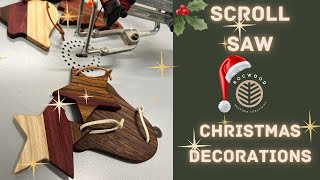 Scroll Saw Fun  Handmade Christmas Tree Decorations [upl. by Bolling]