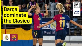 HIGHLIGHTS  Real Madrid vs FC Barcelona Liga F 202425 Matchday 10 [upl. by Trudie]