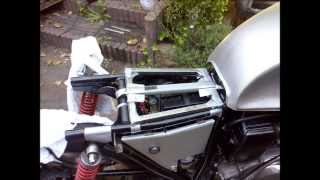 Suzuki GS750 1977 building a cafe racer [upl. by Riabuz]