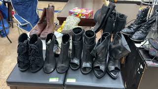 Found Givenchy and other designer shoes at Goodwill [upl. by Yasu]