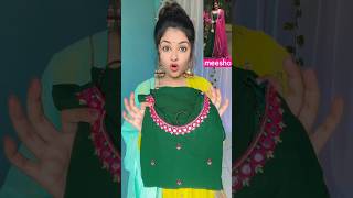 Meesho Anarkali dress with dupatta haul ✨😱 Meesho haul 💝 fashion meesho meeshohaul [upl. by Brunhilde]