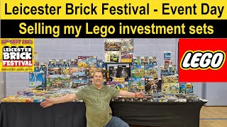 Leicester Brick Festival  event day Selling my Lego investment sets [upl. by Hehre]