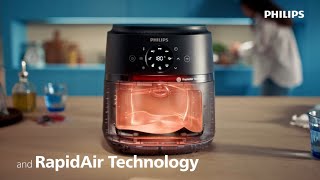 Philips Airfryer 2000​ Series with seethrough cooking window [upl. by Eecak852]