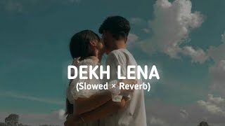 DEKH LENA  Slowed × Reverb [upl. by Kcirddahc]