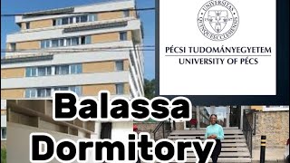 A tour in Balassa Dormitory University of Pécs Welcome [upl. by Urbain]