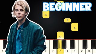 Tom Odell  Another Love  Beginner Piano Tutorial  Easy Piano [upl. by Ardnola]