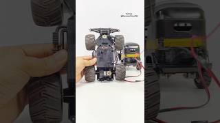 RC Car powered by auto rickshaw  Remote control car  RC car with DC motor  remote car  RC Gadi [upl. by Helga]