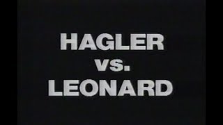 Sugar Ray Leonard vs Marvin Hagler 1987 HBO Promo [upl. by Lorimer]