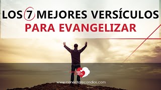 📚 Los 7 Mejores Versículos para Evangelizar [upl. by Malita]