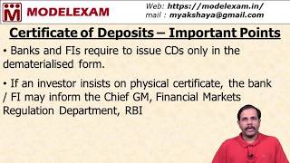 What are Certificate of Deposits  Demat Redemption Min Amount RBI Norms Explained [upl. by Inahpets]