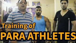 Para Athletes Training in our Gym  Motivation [upl. by Nigam]