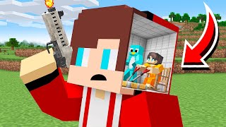 MILO and CHIP CONTROLS a JJ Whats in JJs head  MAIZEN CHALLENGE in Minecraft [upl. by Atal866]