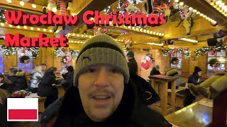 CHRISTMAS MARKET Tour in Wroclaw POLAND 2023 [upl. by Niabi881]