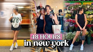 48 HOURS IN NYC come shopping with us in soho  brooklyn [upl. by Zusman37]