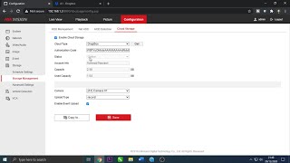 How to Configure Hikvision Cloud Storage [upl. by Margi212]