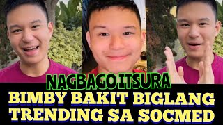 BIMBY BIGLANG TRENDING SA SOCMED NAGBAGO ITSURA [upl. by Janos490]