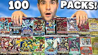 I Opened 100 Of Yugiohs BEST Packs [upl. by Maure]