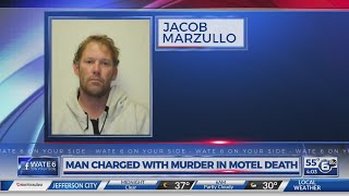 Man charged with murder in motel death [upl. by Essined138]