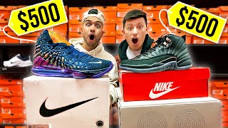 Who Can Find The BEST Hype Sneakers For Under 500 At Nike Outlet Challenge [upl. by Girand227]