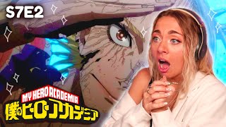 STAR AND STRIPE VS SHIGARAKI  My Hero Academia Season 7 Episode 2 Reaction [upl. by Harragan]