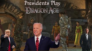 Presidents Play Dragon Age Origins Part 21 Biden Vs Loghain [upl. by Ainaznat]