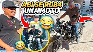 ABI LA SUPO HACER SE LLEVÓ UNA MOTO trabajador de ponchito se la aplicamos PATRON NETO [upl. by Ferino639]