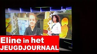 ELINE ZIT IN HET NOS JEUGDJOURNAAL  De Nagelkerkjes 94 [upl. by Eremihc]