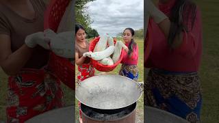 How to cook wax gourd cake recipe shortvideo shorts cooking food recipe [upl. by Rubinstein591]