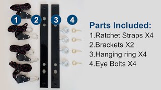 AlorAir Hanging Kits for Crawl Space amp Basement Dehumidifiers [upl. by Ley]