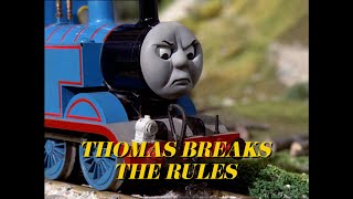 The Railway Stories  Thomas Breaks the Rules US  Sidekickjason [upl. by Indyc]