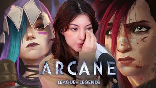 im SOBBING  Arcane Season 2 Episodes 79 Act Three Reaction [upl. by Imailiv]