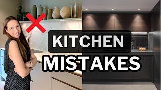 Interior Designers TOP 10 KITCHEN Design Mistakes [upl. by Reeher689]