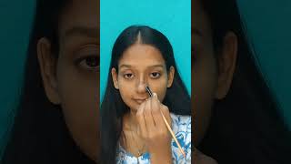 Nose contour hack 🙀 lets try 😮 Korean hack 😱 makeuptips ytshortsindia viralhacks [upl. by Artemus]