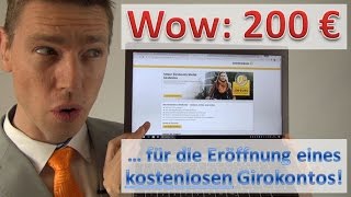 Commerzbank 200 € für Neukunden [upl. by Anilatsyrc]